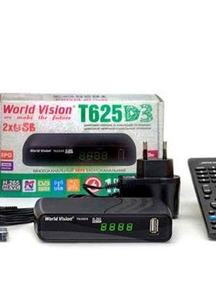 Тюнер Т2 T625D3 IPTV ТМ World Vision