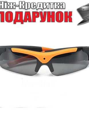 Солнцезащитные очки с камерой HD 1080 P Оранжевый