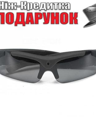 Солнцезащитные очки с камерой HD 1080 P GlassCam Черный
