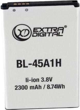 Аккумуляторная батарея Extradigital LG K10 (BL-45A1H) 2300 mAh...