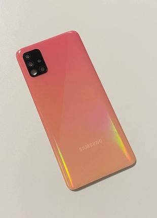 Задняя крышка Samsung Galaxy A51 2019 A515F со стеклом камеры,...