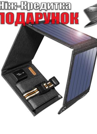 Зарядное устройство солнечная батарея Ihoplix 14 Вт
