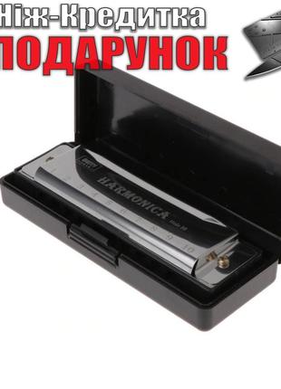 Губная гармошка Harmonica BMT1 Серебристый