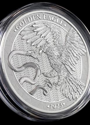 Серебряная монета "Золотой Орел", 5 евро, Мальта, 2023