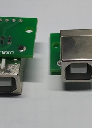 Переходник адаптер гнездо USB-B (13264 )