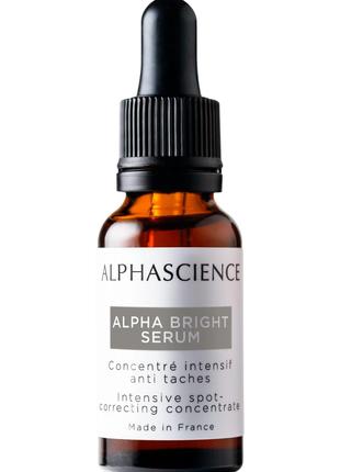 ALPHASCIENCE Alpha Bright Serum Сыворотка для ультра-сияния и ...