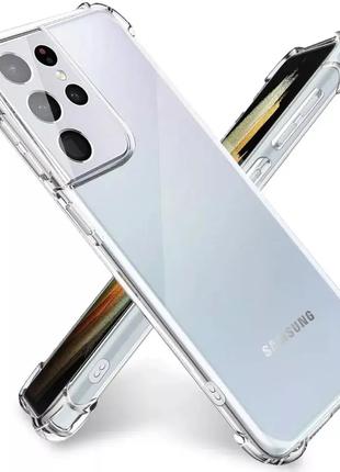 Чехол для Samsung Galaxy S21 Ultra / S30 Ultra прозрачный