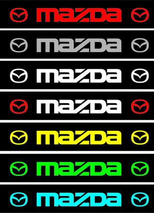 Cолнцезащитная наклейка на лобовое стекло Mazda
