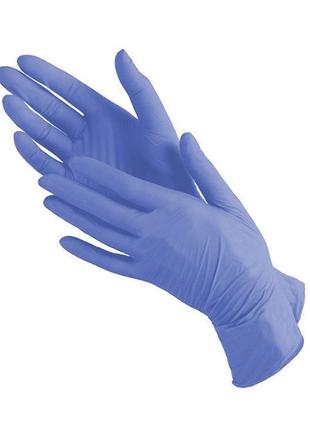 IGAR Перчатки нитриловые голубые (р S) 100 пар