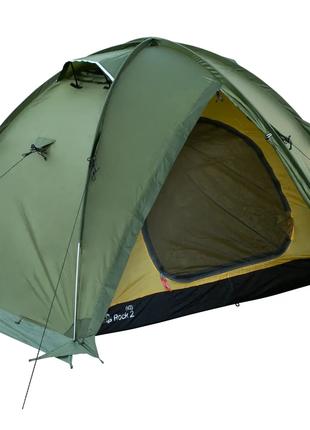 Экспедиционная двухместная палатка Tramp Rock 2 (v2) green UTR...