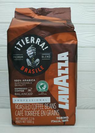 Кофе в зернах Lavazza Tierra Brasile balansed 1кг (Италия)