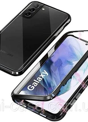 360 магнитный чехол для Samsung Galaxy S22 Plus защитное стекл...