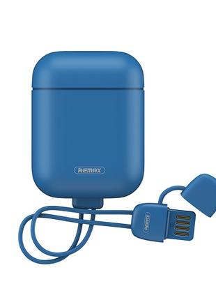 Чохол-зарядка для навушників Remax RC-A6 charger синій