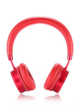 Навушники накладні безпровідні Bluetooth Remax RB-520HB червоні