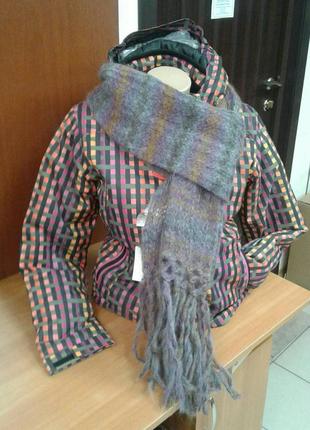 Длинный вязанный шарф h&m