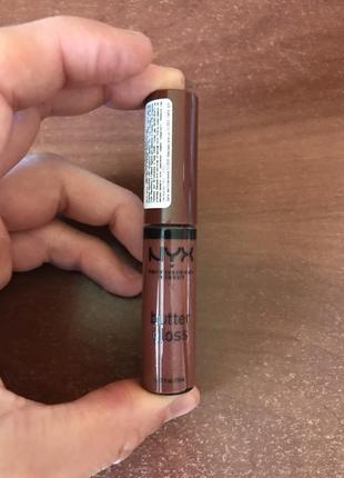 Блиск для губ nyx cosmetics butter gloss (8 мл)