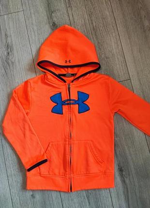 Худи/кофта/under armour/оранжевая/7роков