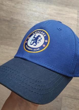 Кепка chelsea синияя бейсболка футбольная мерч шапка united fc...