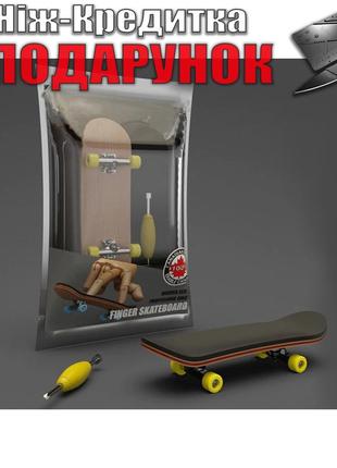 Фингерборд деревянный профессиональный мини скейт Подшипниковы...
