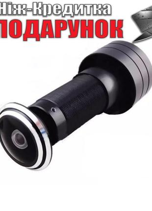 Охранная мини камера-глазок HQcam V380 Pro Full HD 1080P. WiFi...