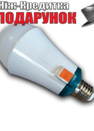 Лампа светодиодная на аккумуляторах 18650 15W E27 15w