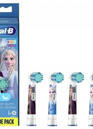 ORAL B KIDS FROZEN НАСАДКИ ДЛЯ ЗУБНИХ ЩІТОК 4 ШТ.