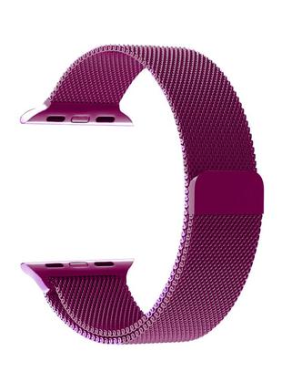 Ремешок Миланская Петля Apple Watch 38/40/41 mm Purple (9)