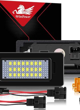 WinPower Error Free 18SMD LED Light License Light Hold White L...