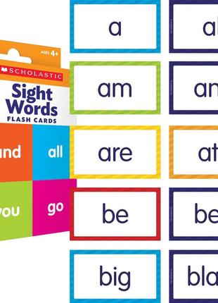 Флеш-картки Sight Words від Scholastic