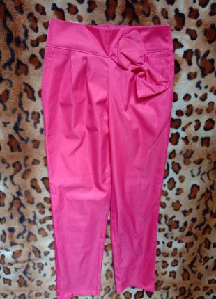 Mb польша розовые нарядные брюки девочке 8-9лет