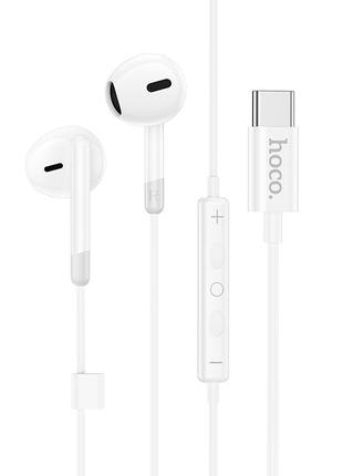 Наушники HOCO Type-C Sunny digital wire control earphones with...