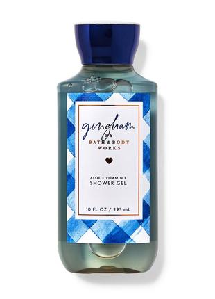 Гель для душа bath and body works gingham