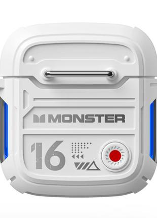 Беспроводные Игровые наушники Monster XKT16 TWS Белый