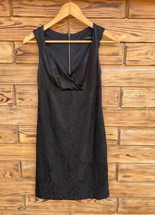 Женское черное платье 42 44 размер
