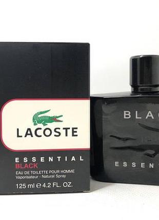Мужская туалетная вода Lacoste Essential Black (Лакост Эссеншу...