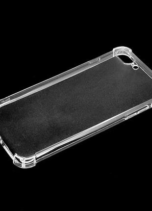 Чехол прозрачный с микрофиброй для iPhone 7 plus / 8 plus