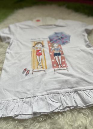Комплект футболок для девочки