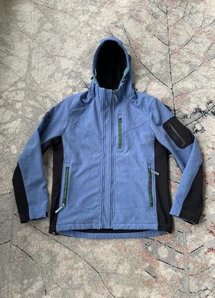 Куртка софтшелл на флисе superdry