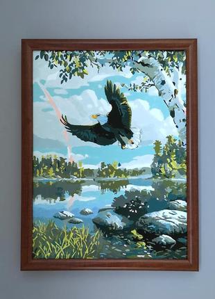 Картина "орёл" 43 × 33 см