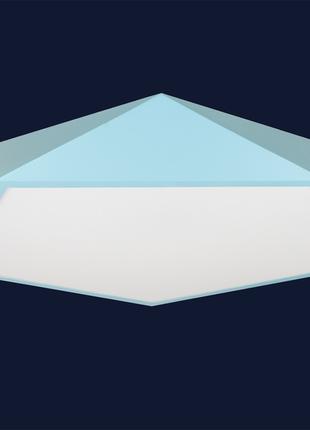 Плоский потолочный светильник 752L77 BLUE