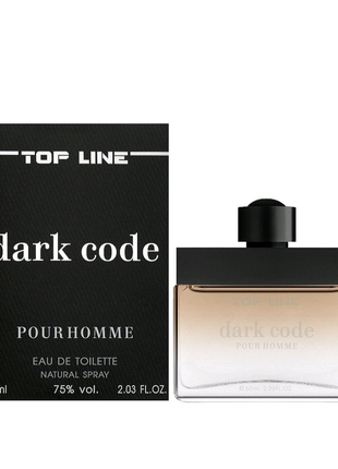 Два Парфуми Dark Code Туалетна вода Aroma Perfume Top Line