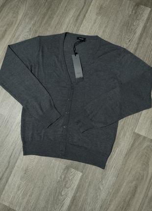 Чоловічий кардиган/firetrap/легка кофта/сірий светр на ґудзика...