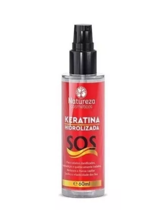 Кератиновый спрей для волос natureza sos keratina hidrolizada ...