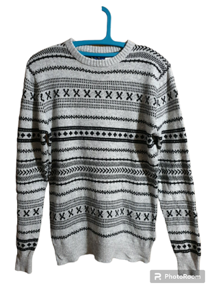 Стильный брендовый свитер h&m