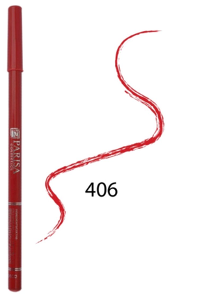 Олівець для губ Parisa Cosmetics Ultra Long Lip № 406