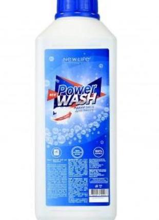 Рідкий засіб для прання білих речей power wash 1л