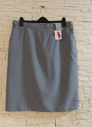Женская классическая юбка карандаш, размер 52-54