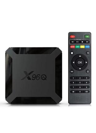 Смарт ТВ- приставка X96Q 2/16гб H313 Smart TV Android10