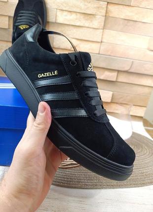 Кроссовки adidas gazelle (нат.замша)