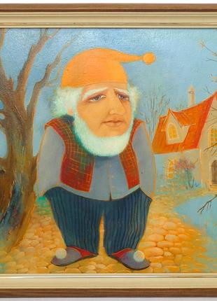 Картина Гном 2003 р полотно олія сучасний український живопис